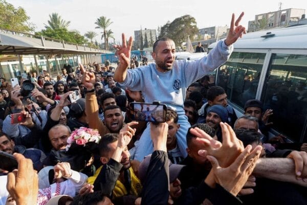 Tahanan Palestin yang dibebaskan
